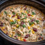 Creamiest Crockpot Cream Cheese Chicken Chili