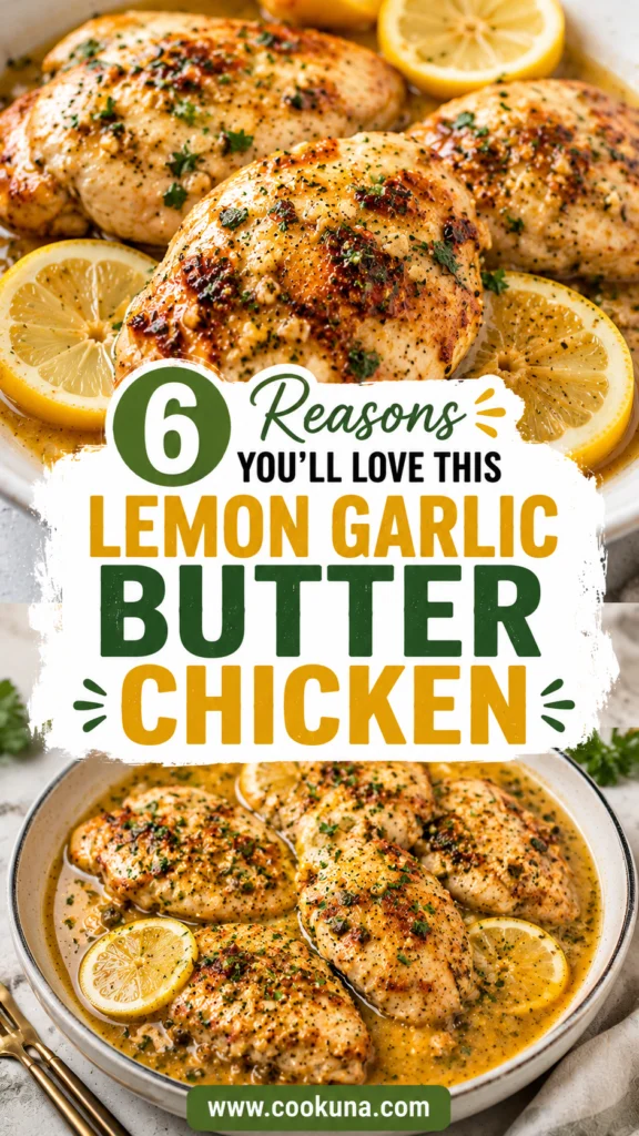 Air Fryer Lemon Garlic Butter Chicken