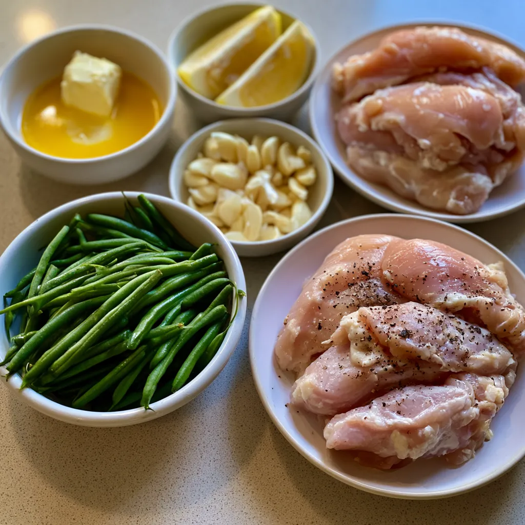Air Fryer Lemon Garlic Butter Chicken