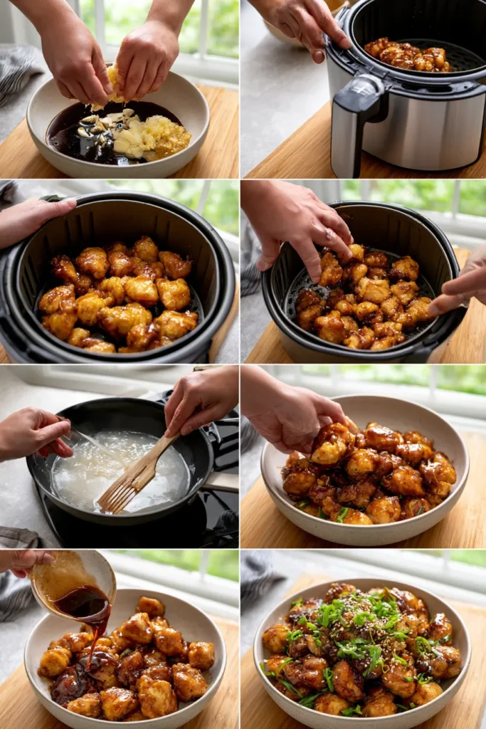Air Fryer Teriyaki Chicken