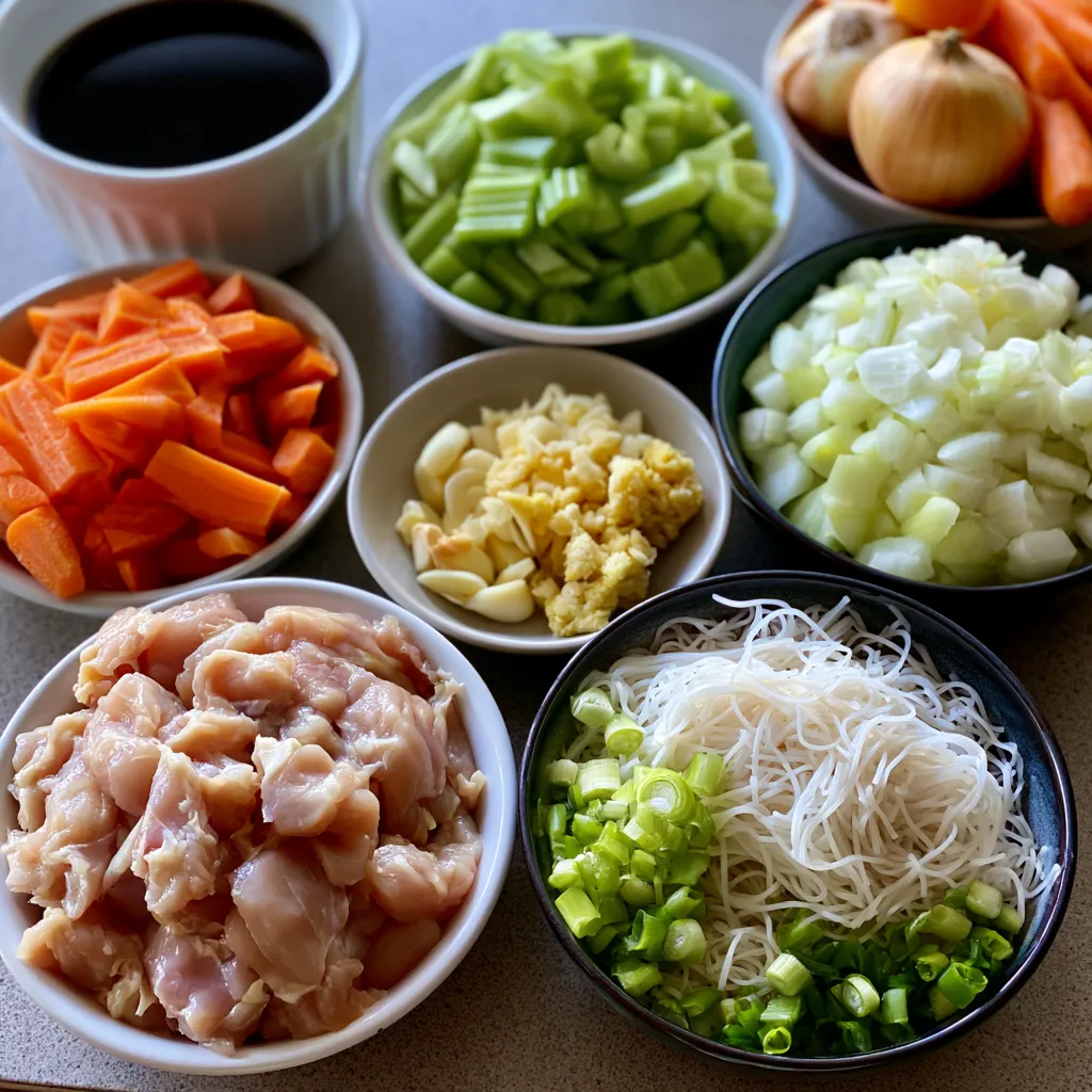 Asian Chicken Noodle Soup