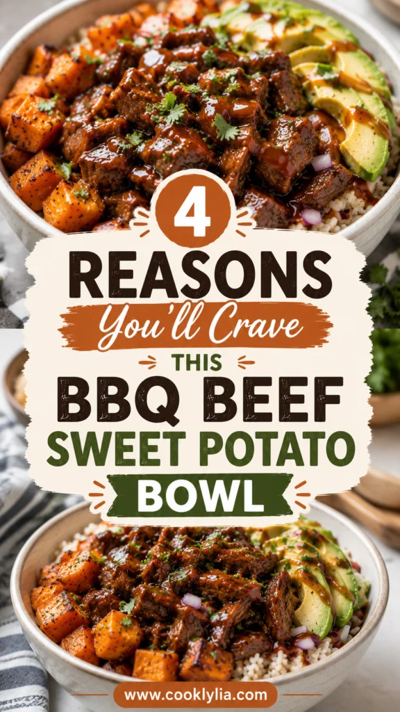 BBQ Beef Sweet Potato Bowl