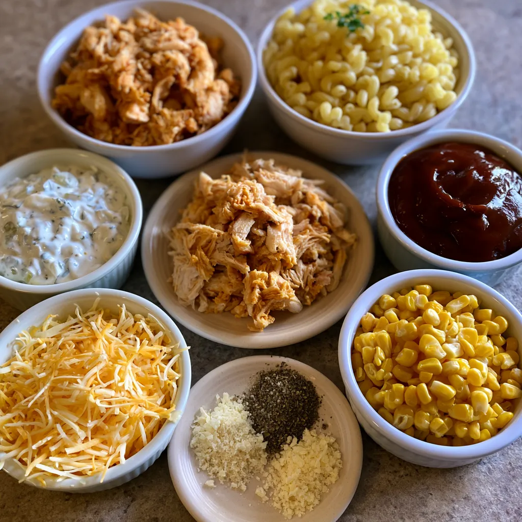 BBQ Ranch Chicken Casserole