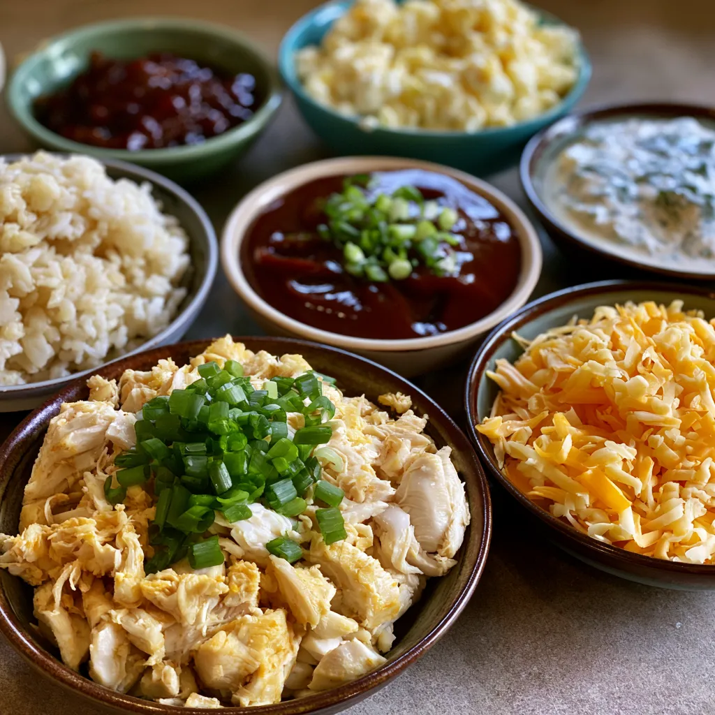 BBQ Ranch Chicken Casserole