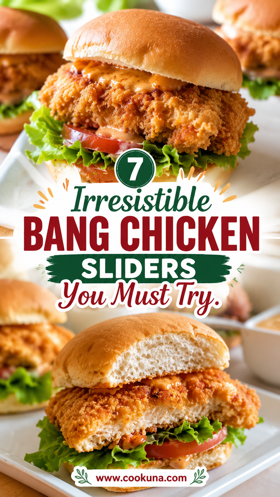 Bang Bang Chicken Sliders
