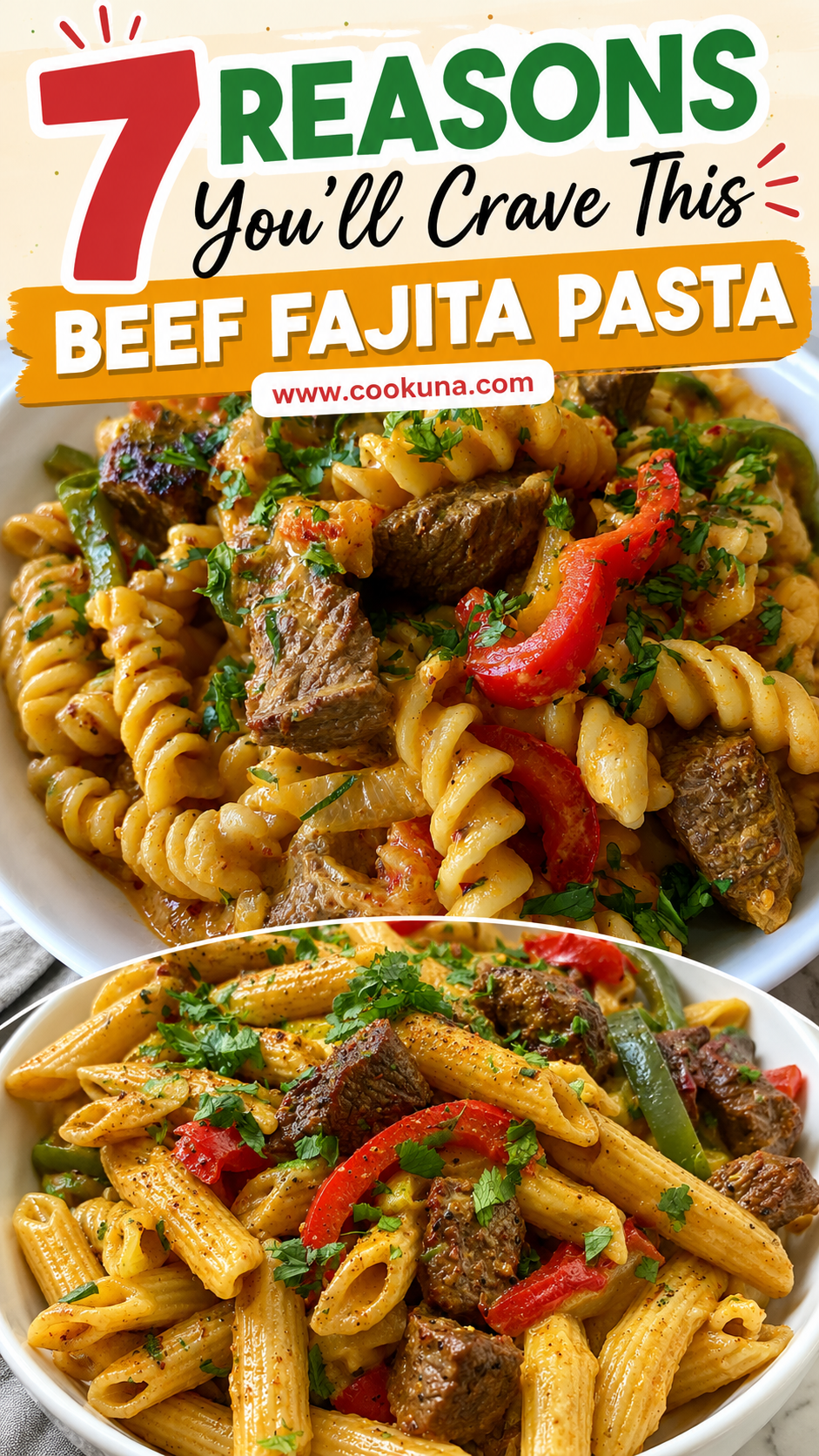 Beef Fajita Pasta Recipe