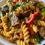 Beef Fajita Pasta Recipe