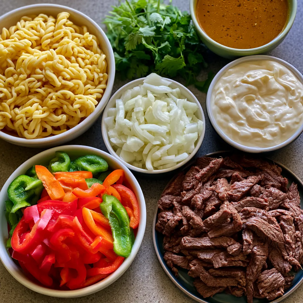 Beef Fajita Pasta Recipe