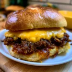Beef and Cheddar Sandwich