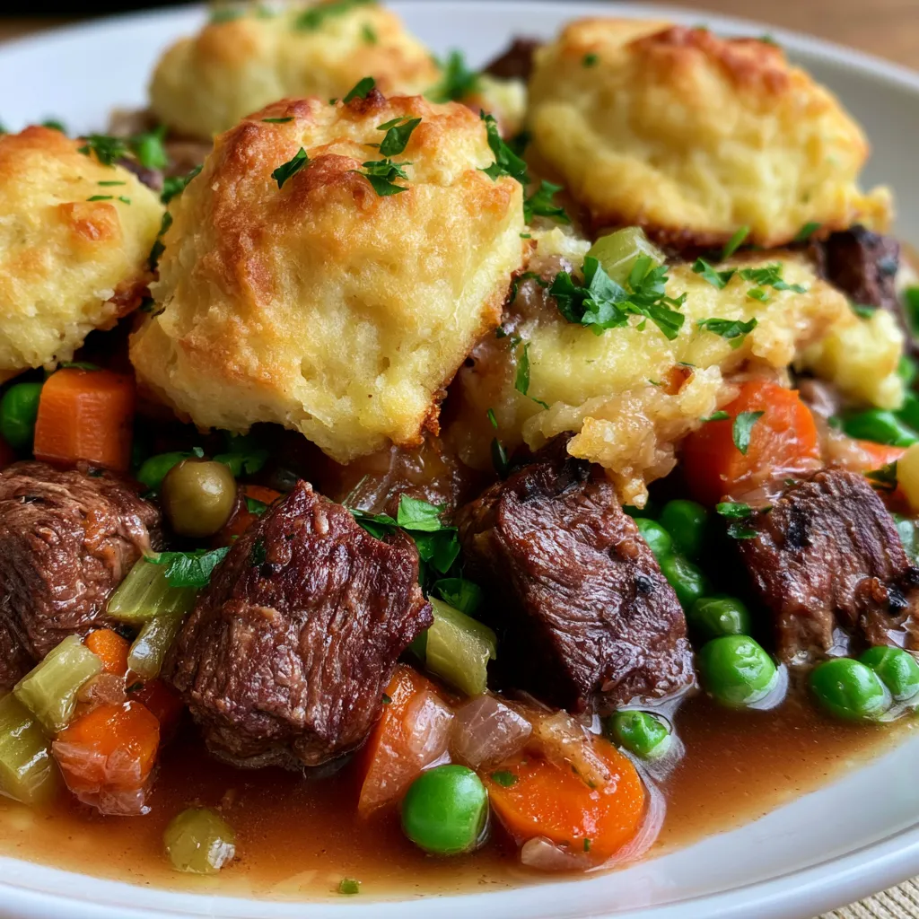 Beef and Dumplings Casserole