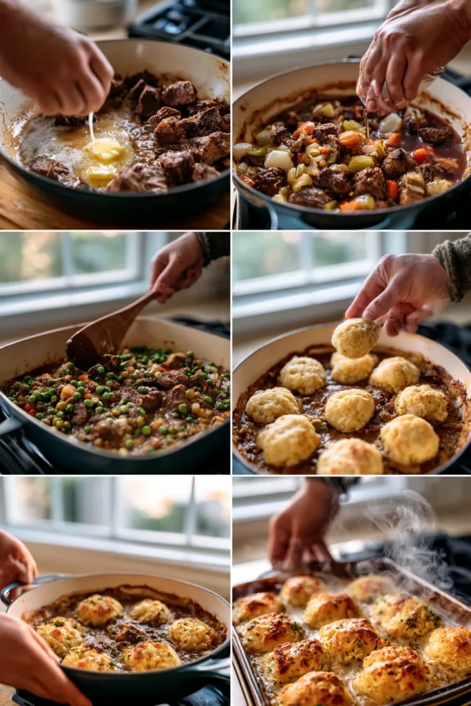 Beef and Dumplings Casserole