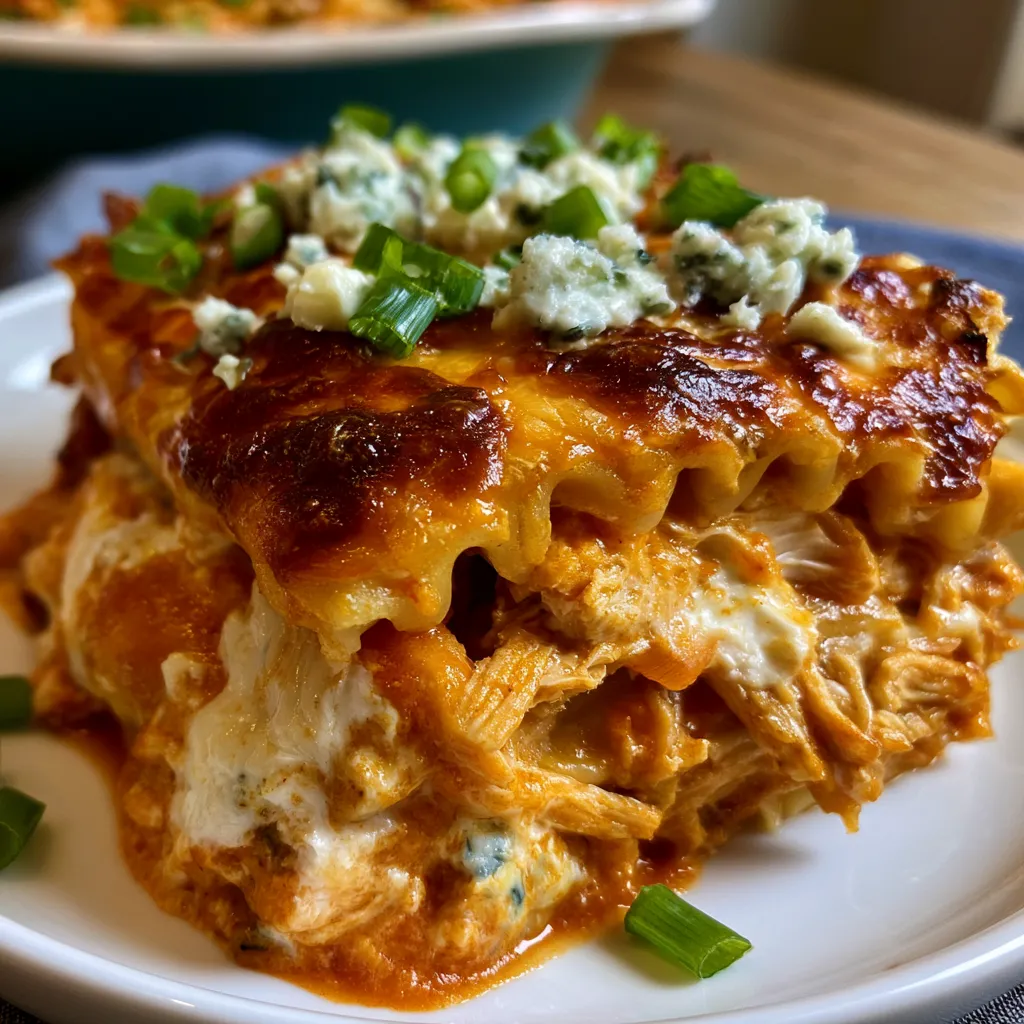 Buffalo Chicken Lasagna