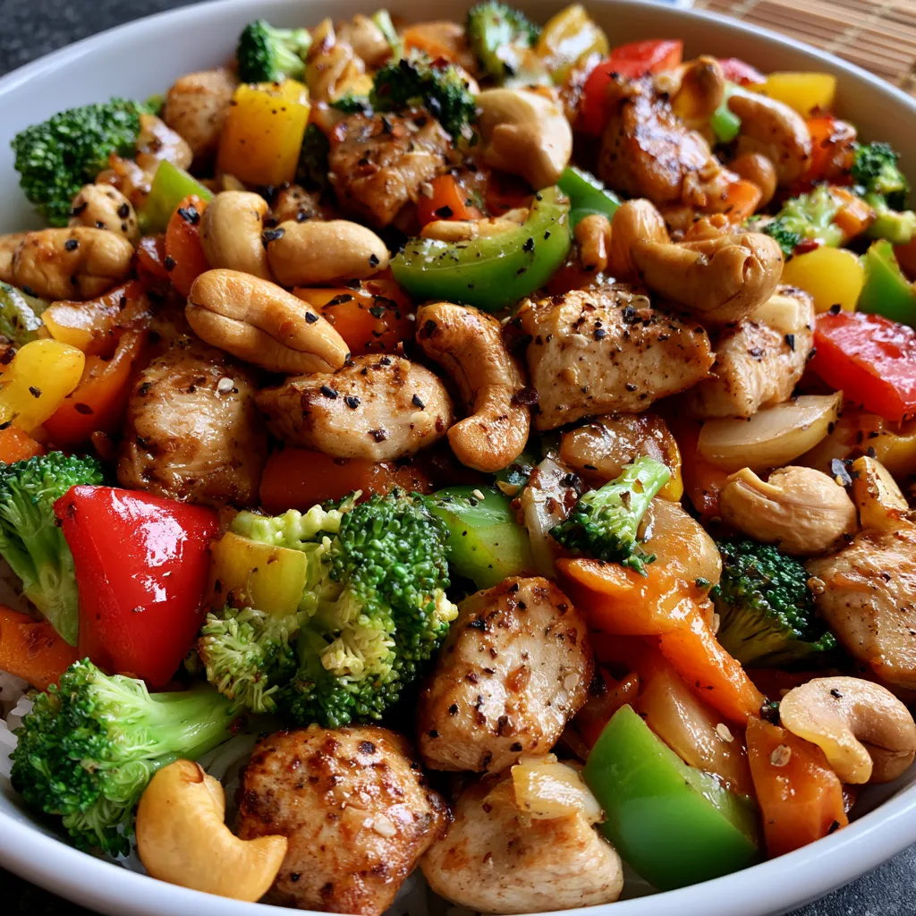 Cashew Chicken Stir Fry