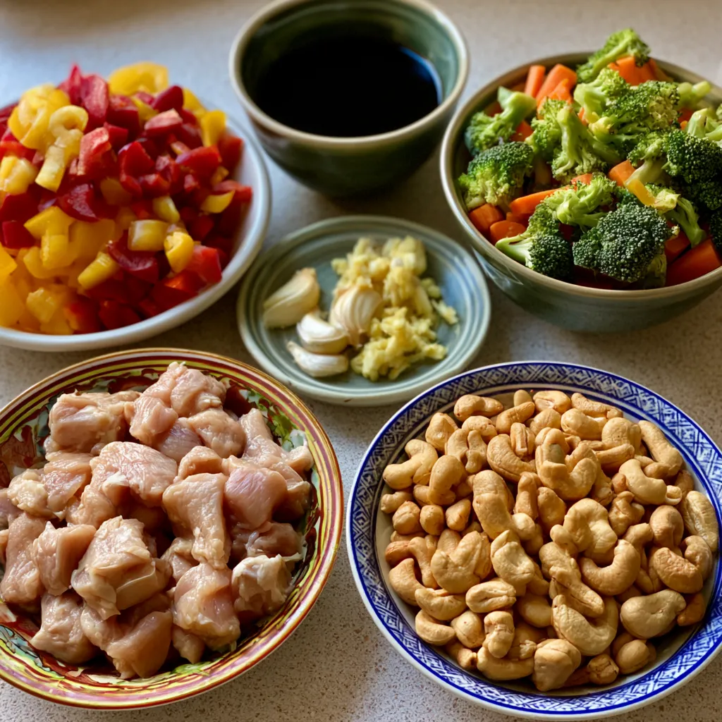 Cashew Chicken Stir Fry