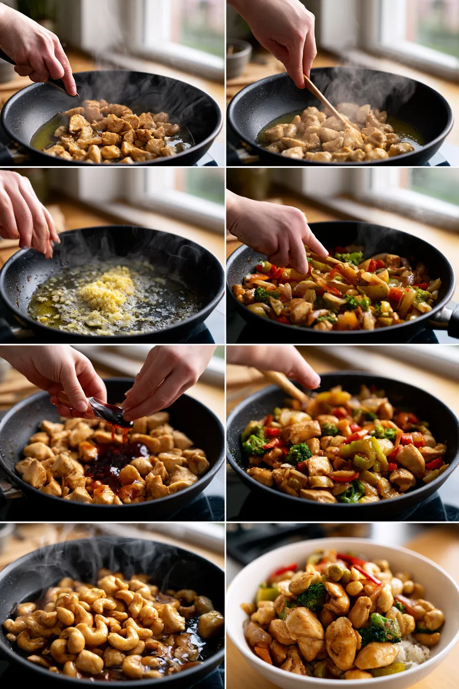 Cashew Chicken Stir Fry