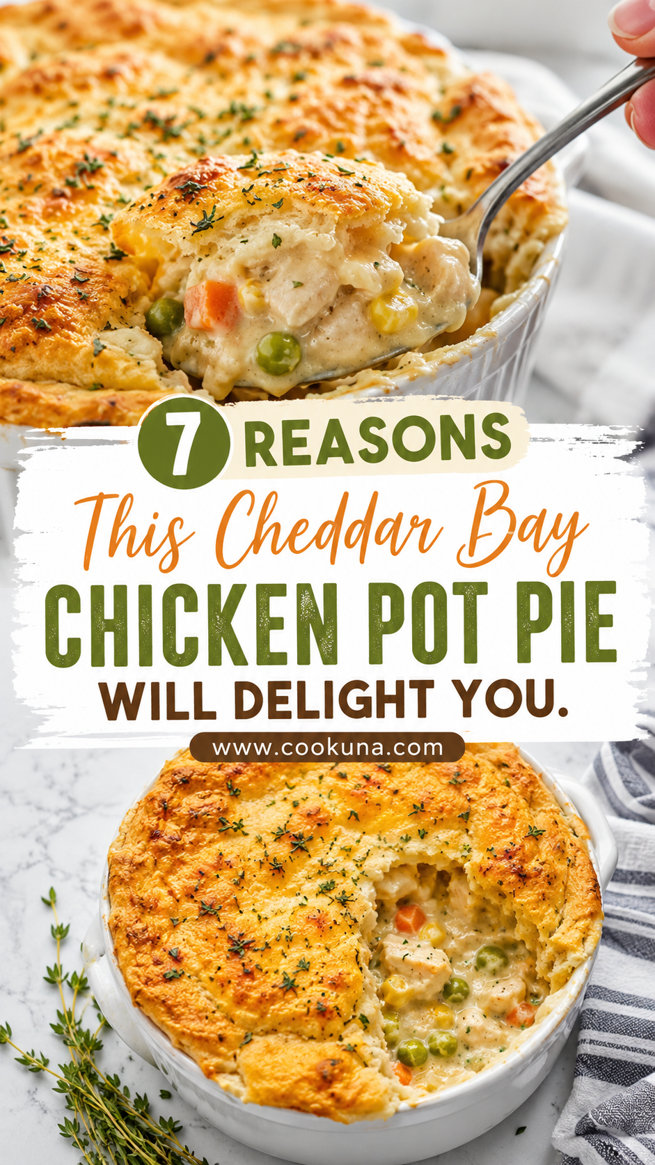 Cheddar Bay Chicken Pot Pie