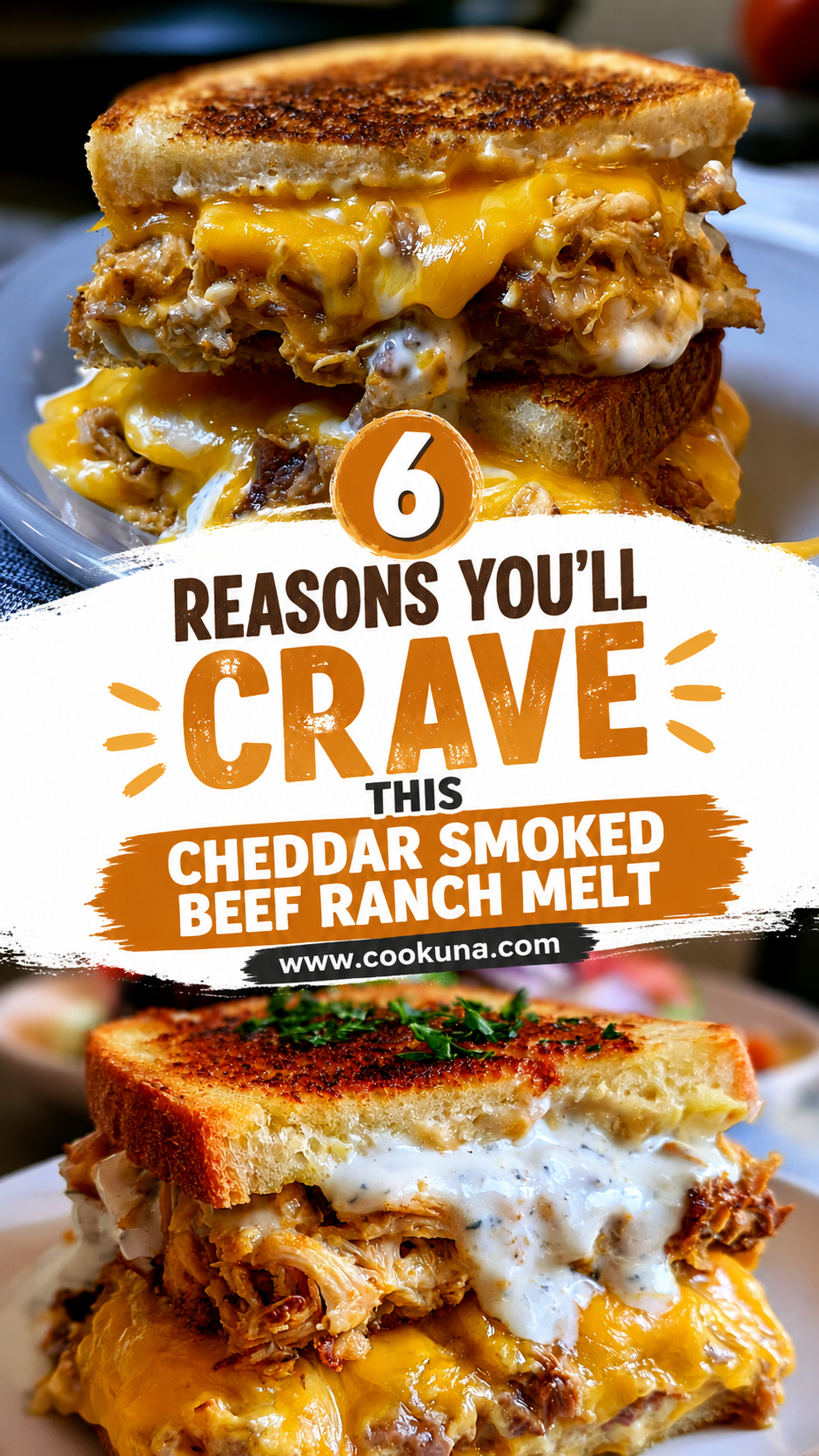 Cheddar Smoked Beef Ranch Melt