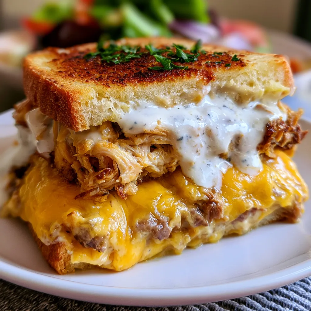 Cheddar Smoked Beef Ranch Melt