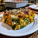 Cheesy Pumpkin Ricotta Pasta Bake