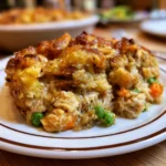 Chicken and Stuffing Casserole