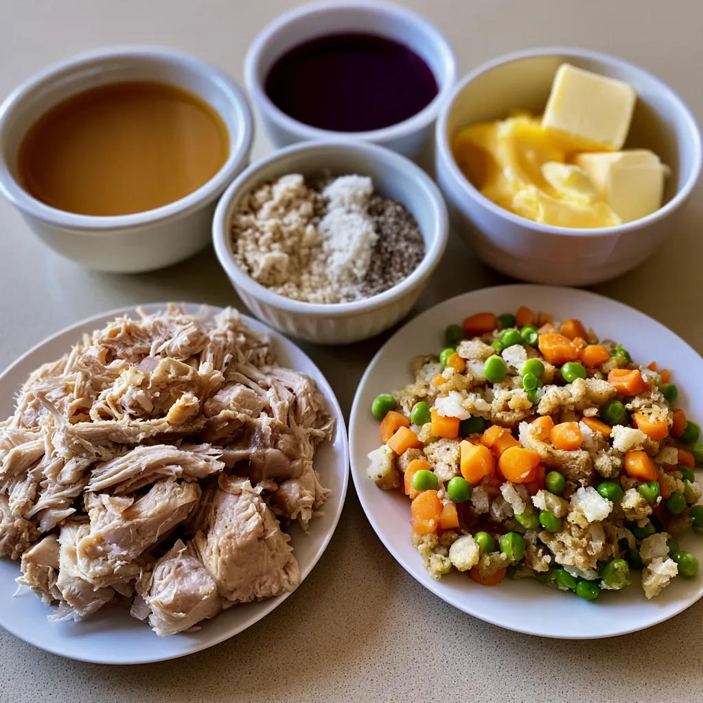 Chicken and Stuffing Casserole