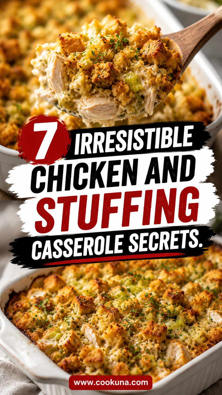Chicken and Stuffing Casserole