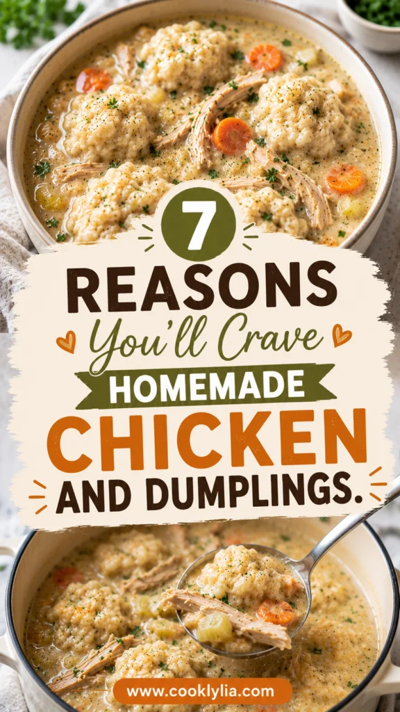 Classic Homemade Chicken and Dumplings