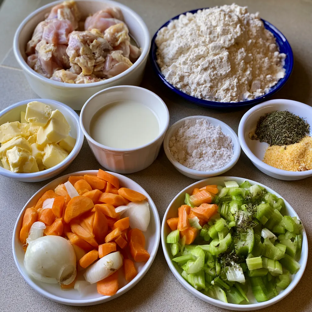 Classic Homemade Chicken and Dumplings
