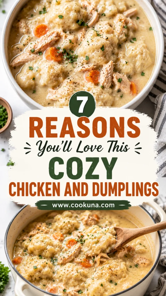 Cozy Crockpot Chicken and Dumplings