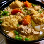 Cozy Crockpot Chicken and Dumplings
