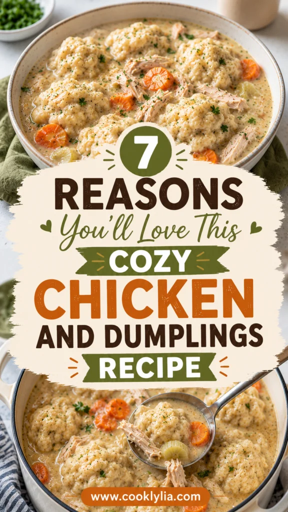 Cozy Homemade Chicken and Dumplings