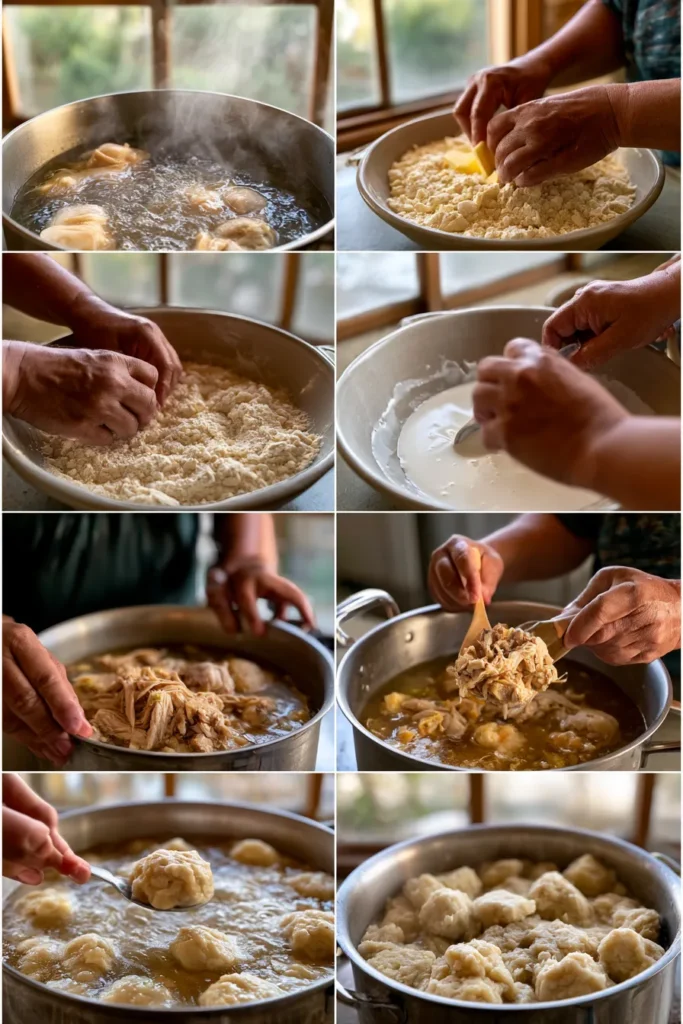 Cozy Homemade Chicken and Dumplings