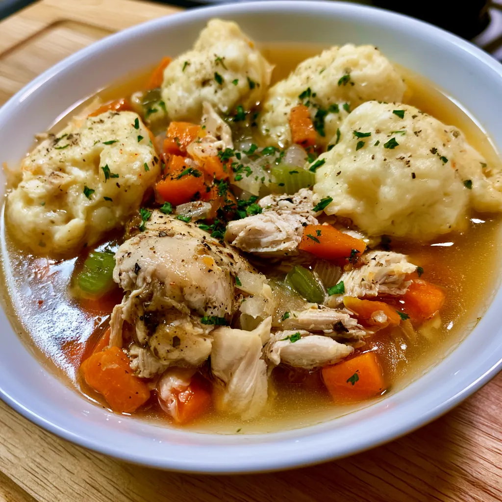 Cracker Barrel Chicken and Dumplings