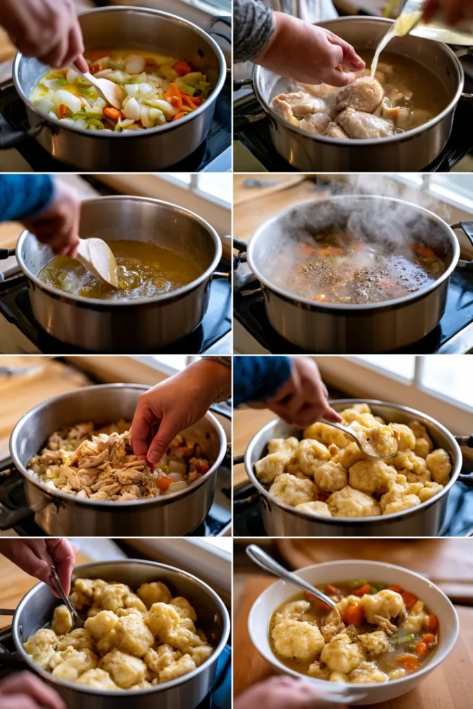 Cracker Barrel Chicken and Dumplings