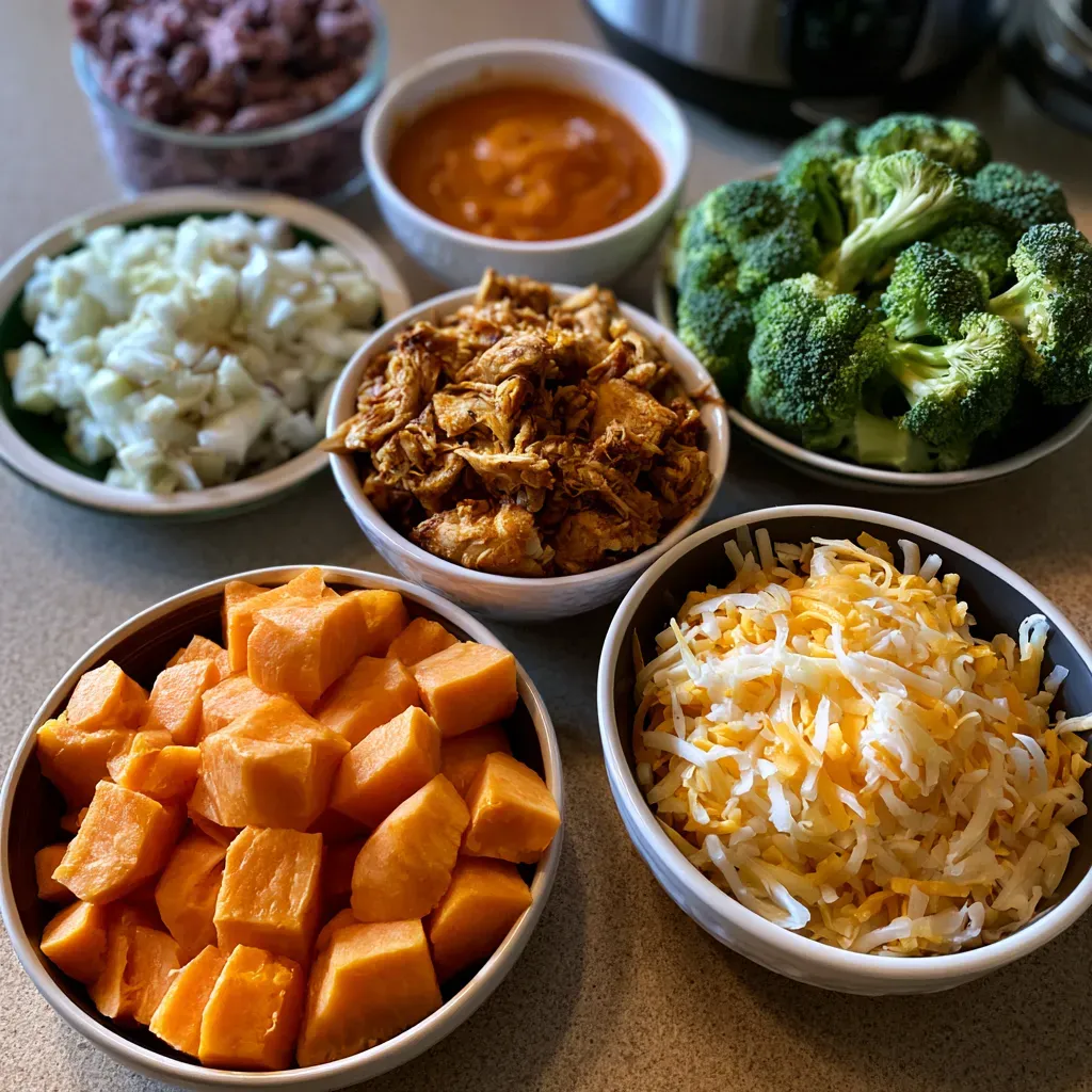 Creamy BBQ Ranch Chicken Casserole