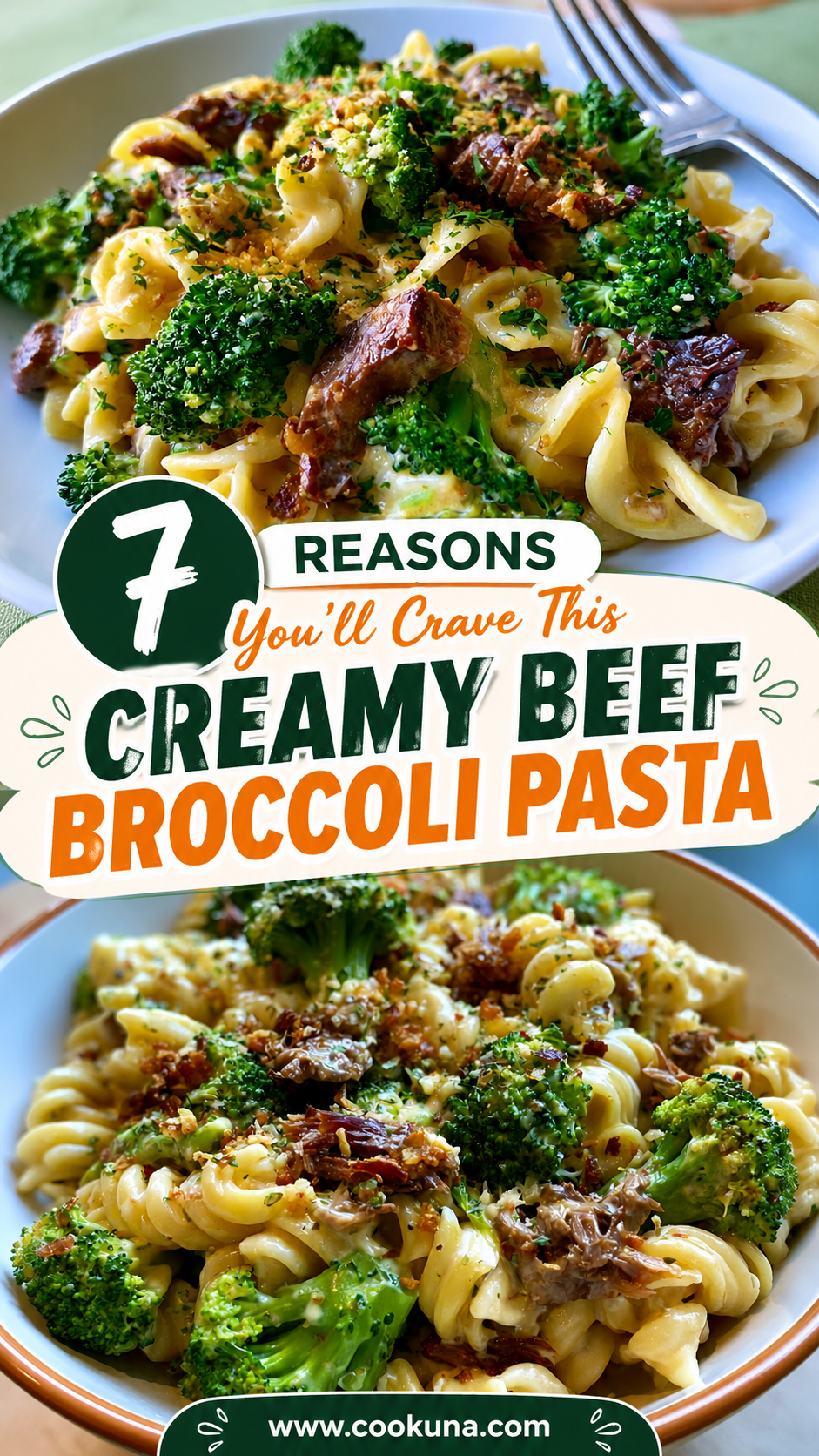 Creamy Beef Broccoli Pasta