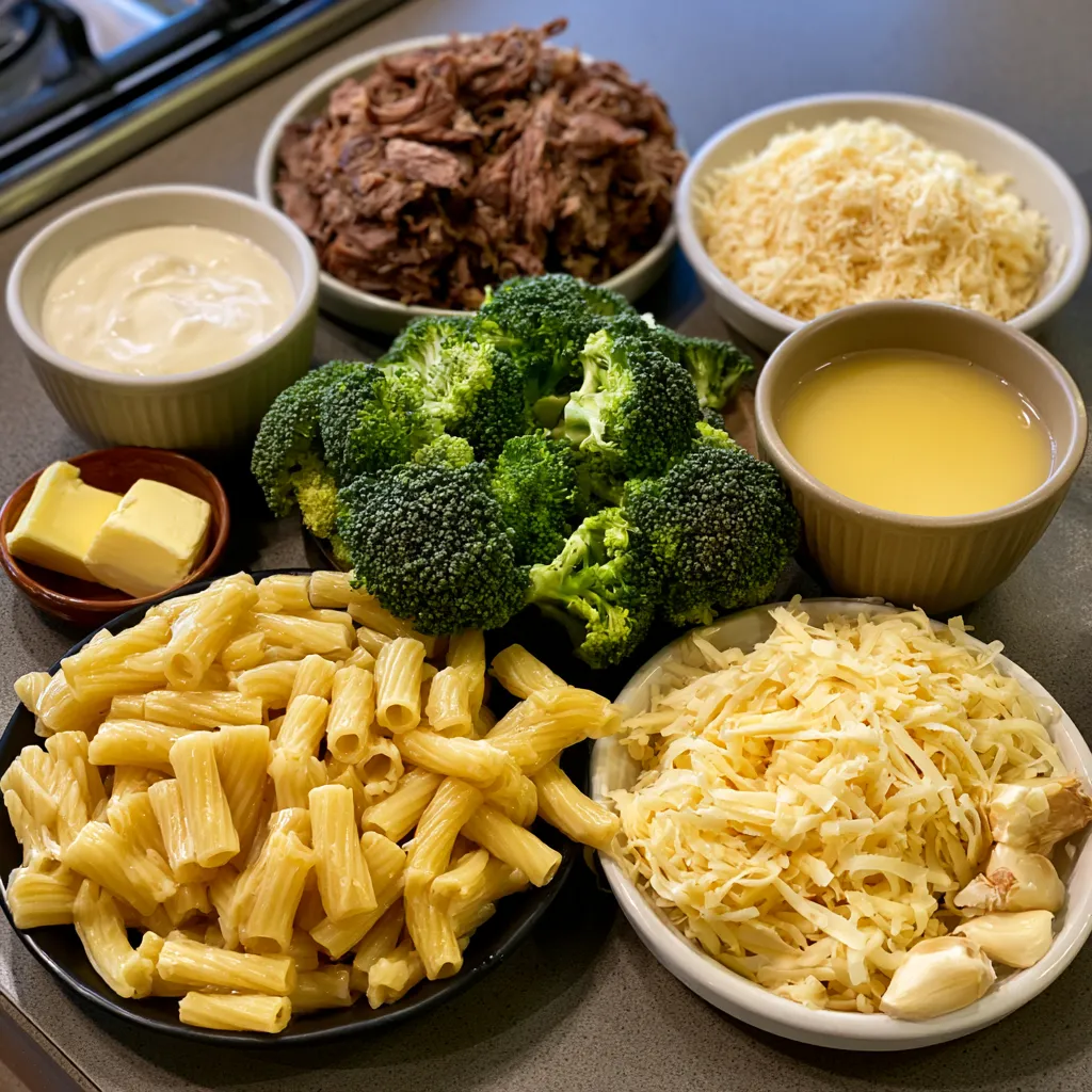 Creamy Beef Broccoli Pasta