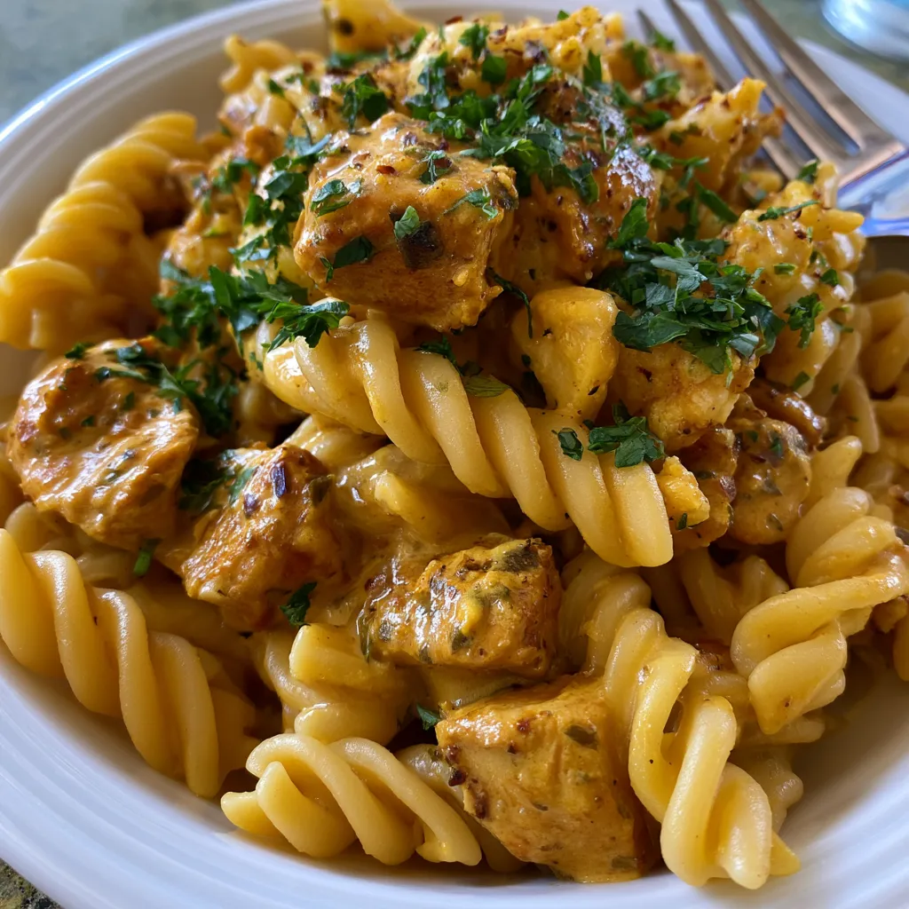 Creamy Butter Chicken Pasta