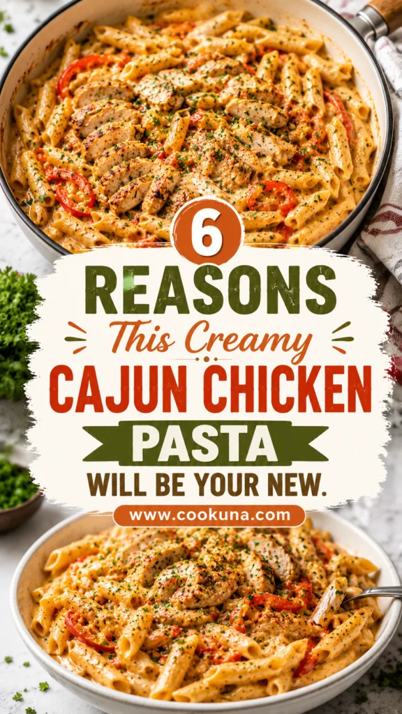 Creamy Cajun Chicken Pasta
