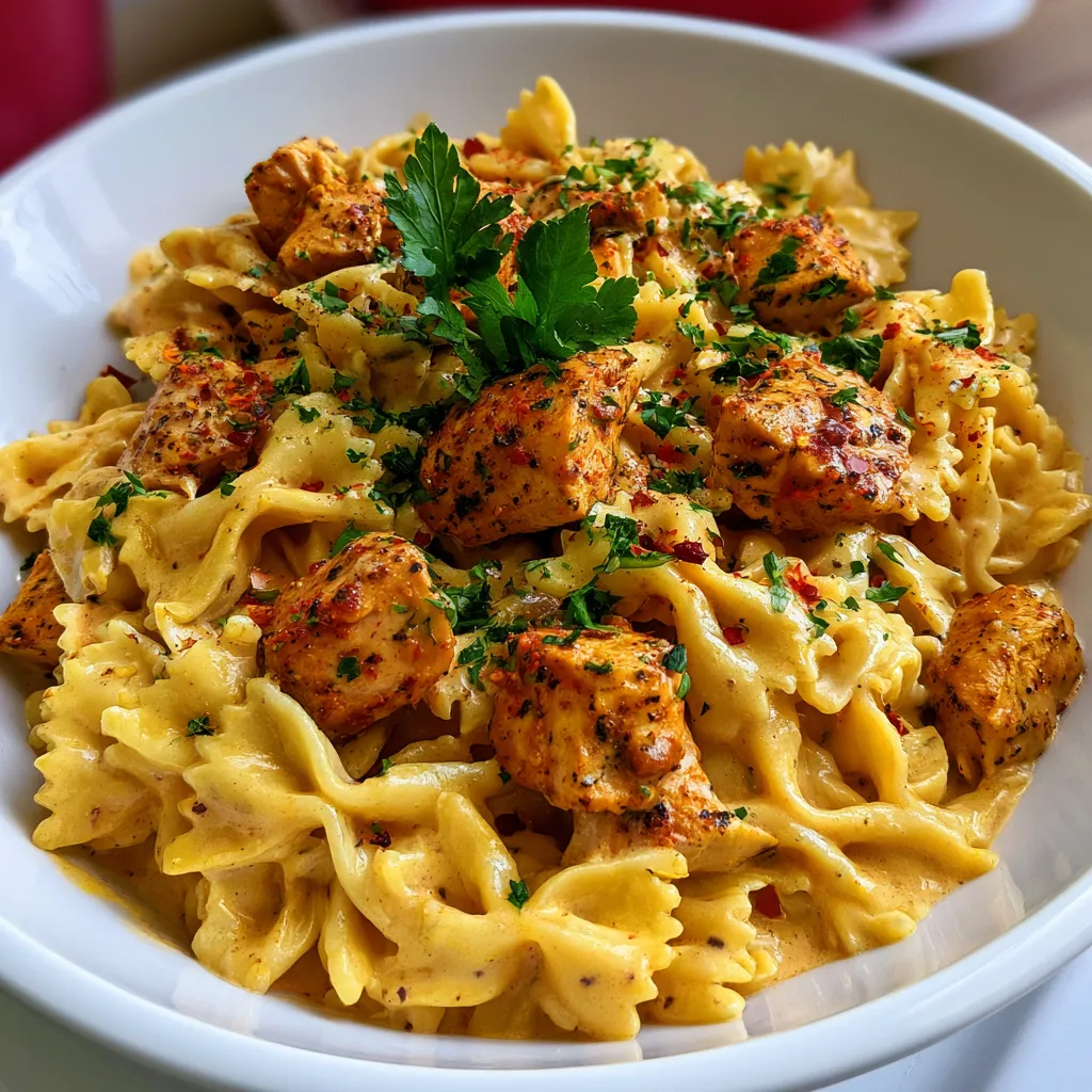 Creamy Cajun Chicken Pasta