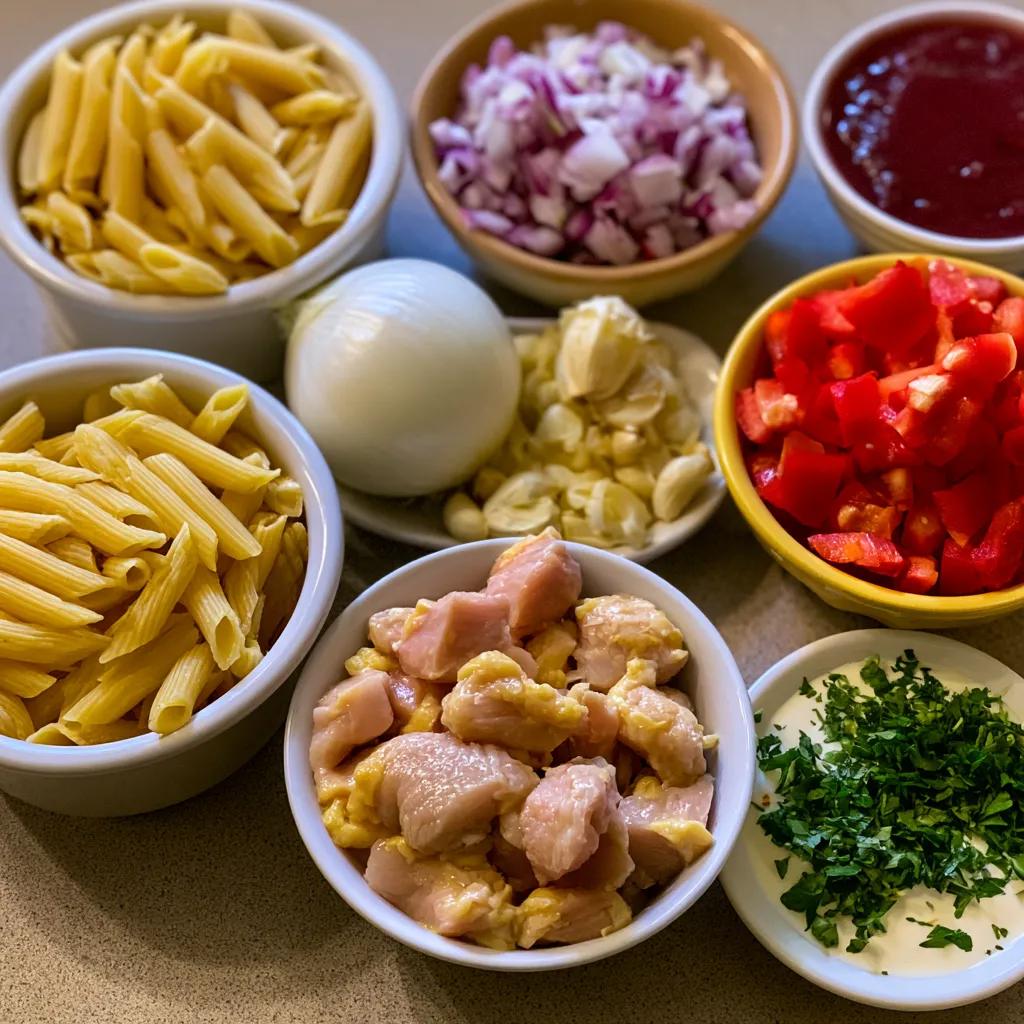 Creamy Cajun Chicken Pasta