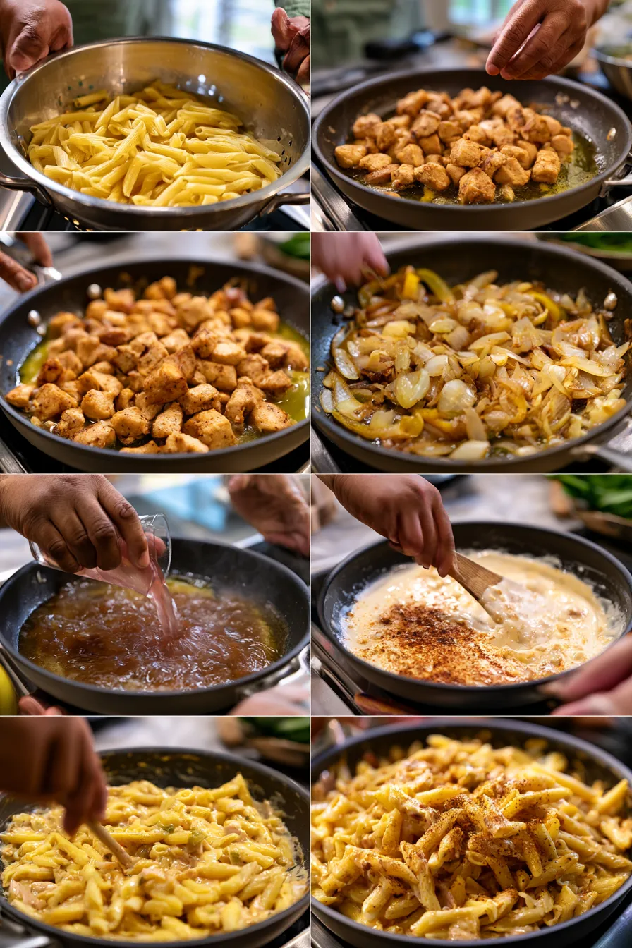 Creamy Cajun Chicken Pasta