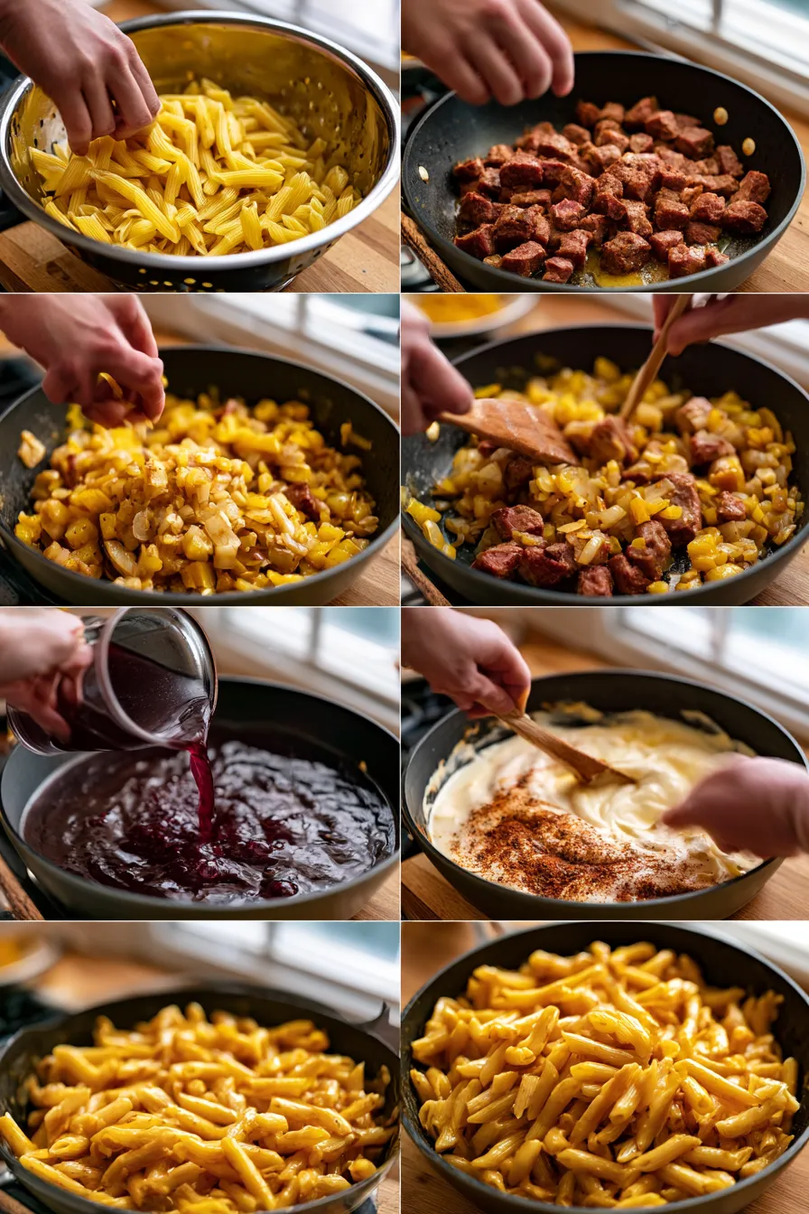 Creamy Cajun Pasta Skillet