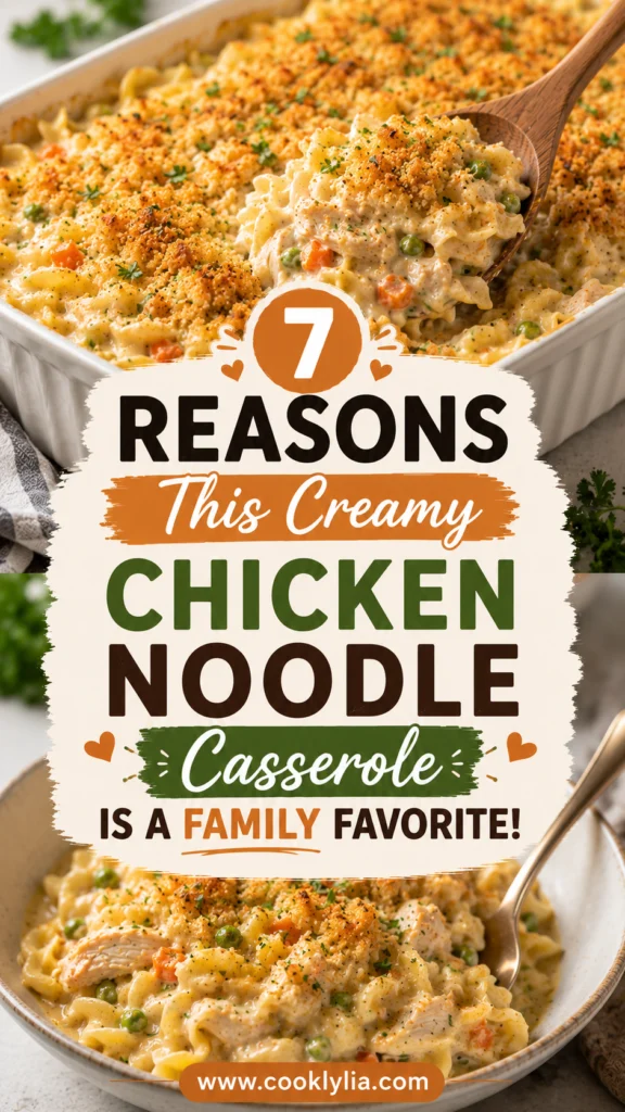 Creamy Chicken Noodle Casserole