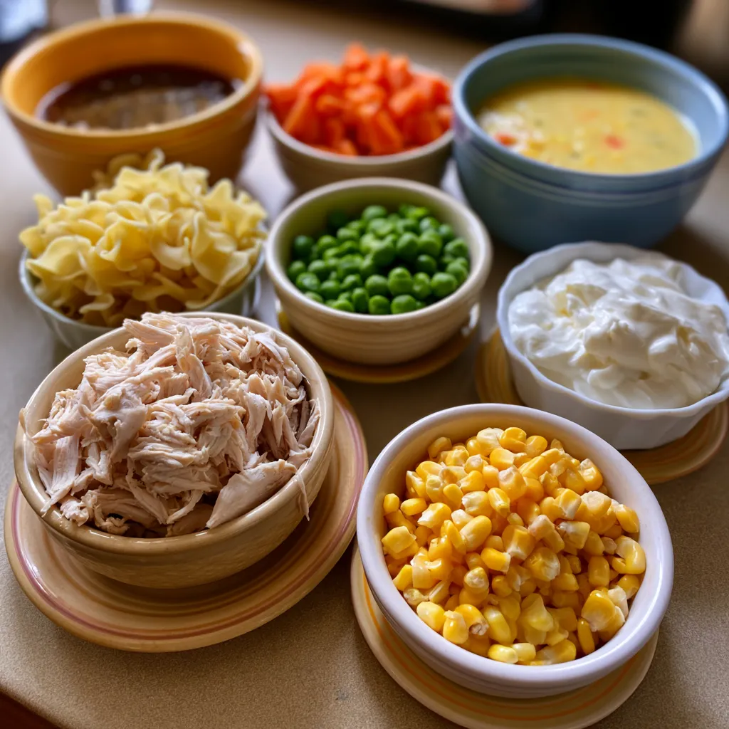 Creamy Chicken Noodle Casserole