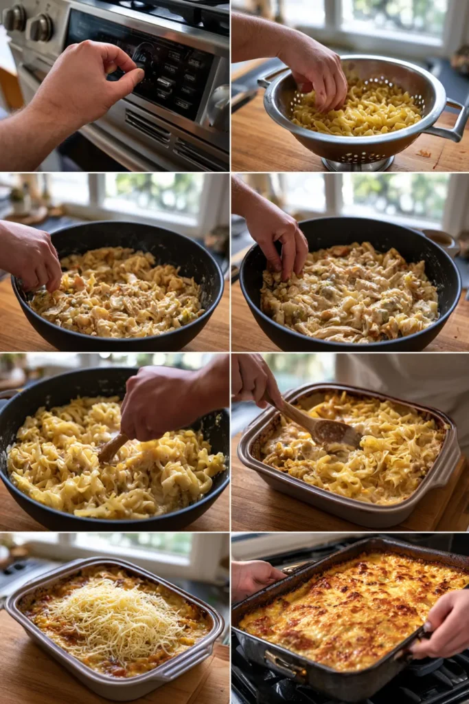 Creamy Chicken Noodle Casserole
