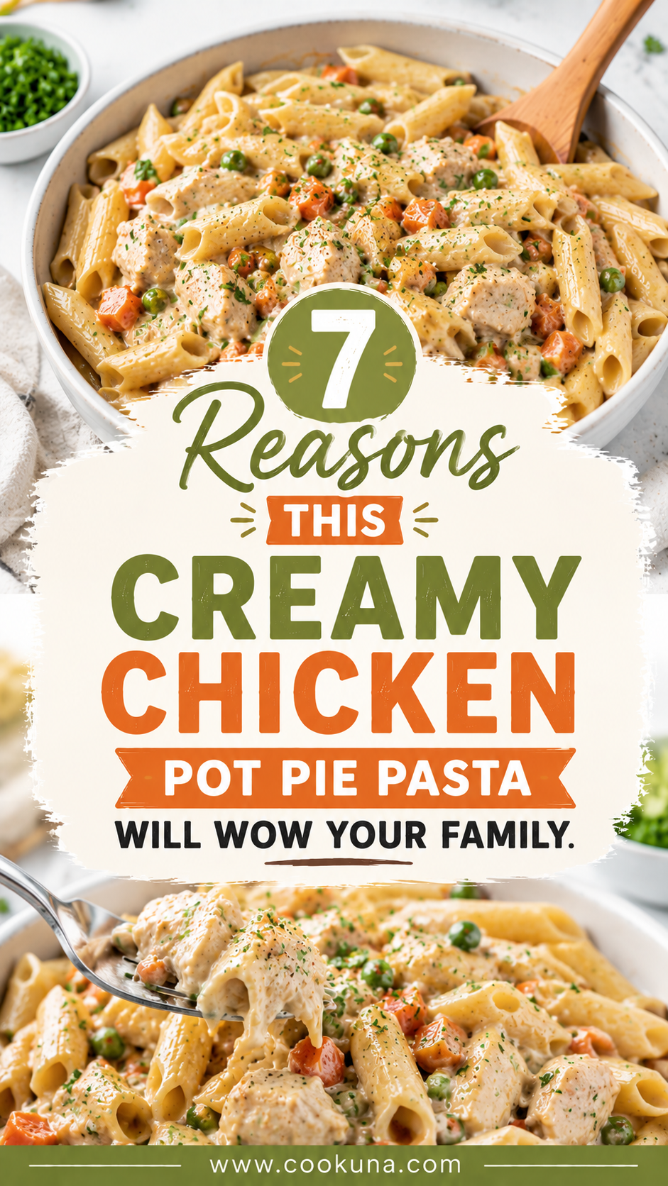 Creamy Chicken Pot Pie Pasta