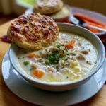 Creamy Chicken Pot Pie Soup