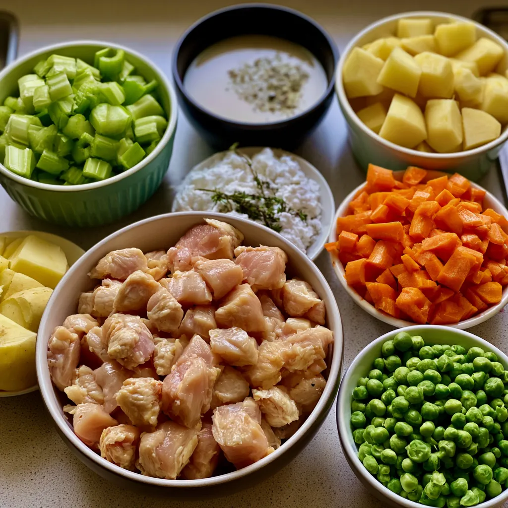 Creamy Chicken Pot Pie Soup