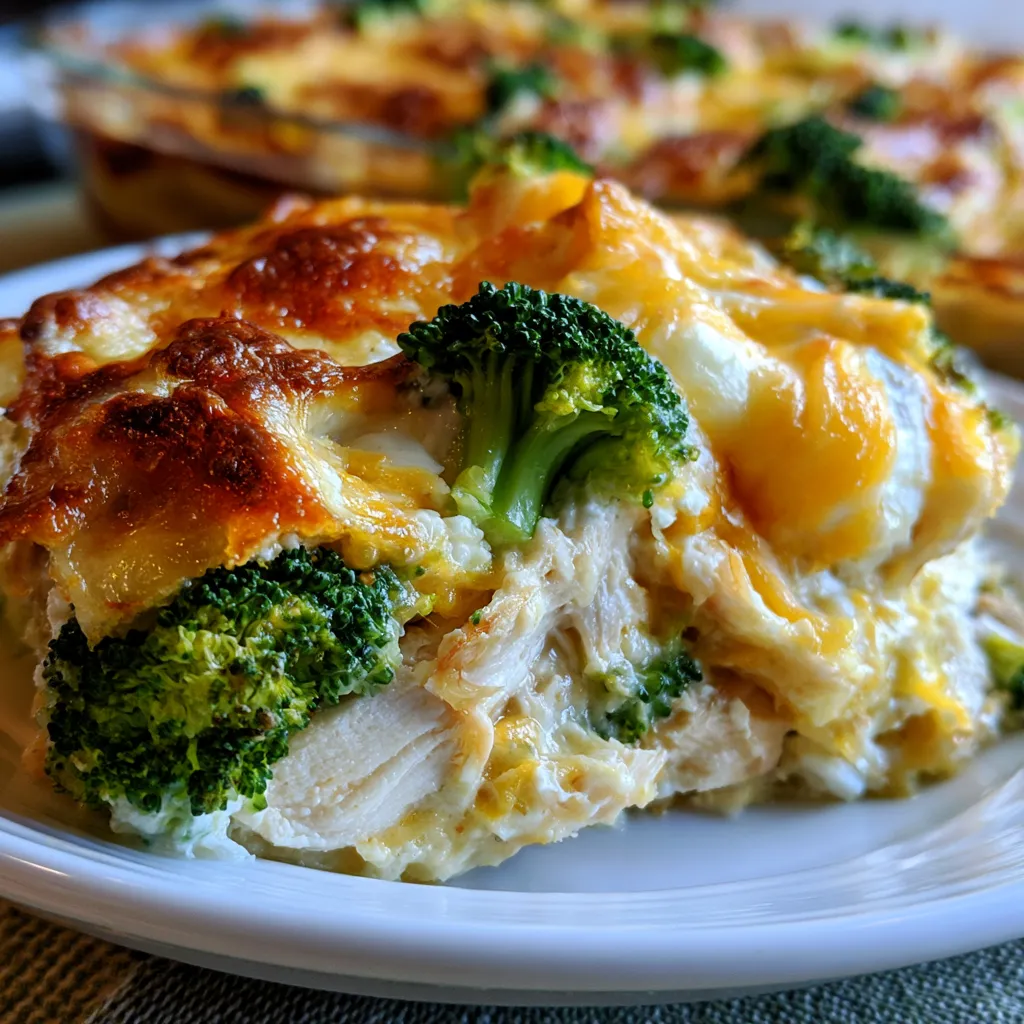 Creamy Low Carb Chicken Casserole